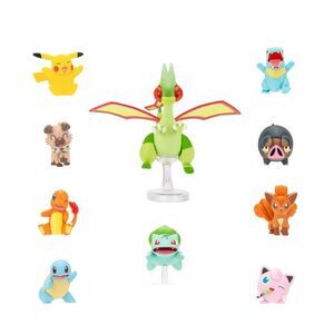 Pokemon -  4.5" Flygon Battle Mini Figure - 10pk Yellow